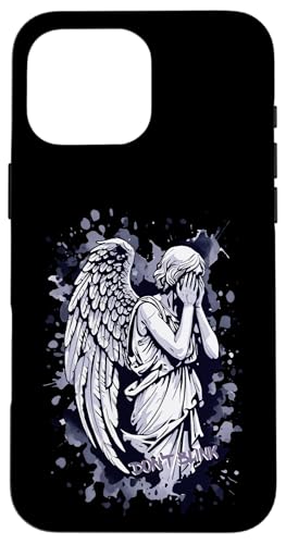 Bild eines weinenden Engels - mit Spritzern 1 - Fan Fun Hülle für iPhone 16 Pro Max Bild eines weinenden Engels - mit Spritzern 1 - Fan Fun Hülle für iPhone 16 Pro Max von EDDArt