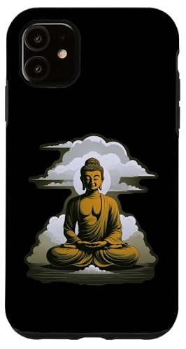 Buddha meditiert vor Wolken 2 - Fan Fun Hülle für iPhone 11 Buddha meditiert vor Wolken 2 - Fan Fun Hülle für iPhone 11 von EDDArt