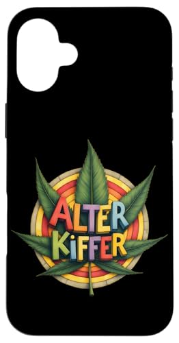 Cannabis Blatt - Alter Kiffer 1 - Fan Fun Hülle für iPhone 16 Plus Cannabis Blatt - Alter Kiffer 1 - Fan Fun Hülle für iPhone 16 Plus von EDDArt