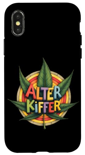 Cannabis Blatt - Alter Kiffer 1 - Fan Fun Hülle für iPhone X/XS Cannabis Blatt - Alter Kiffer 1 - Fan Fun Hülle für iPhone X/XS von EDDArt
