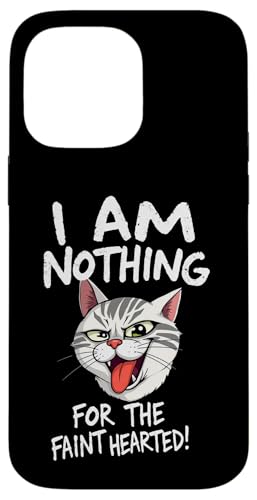 Crazy Cat - FÜR SCHWACHE NERVEN 1 - Fan Fun Hülle für iPhone 14 Pro Max Crazy Cat - FÜR SCHWACHE NERVEN 1 - Fan Fun Hülle für iPhone 14 Pro Max von EDDArt