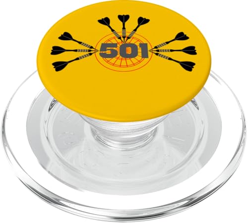 Darts Sports 501 - 9 Darts für ein perfektes Match 2 - Fan Fun PopSockets PopGrip für MagSafe von EDDArt