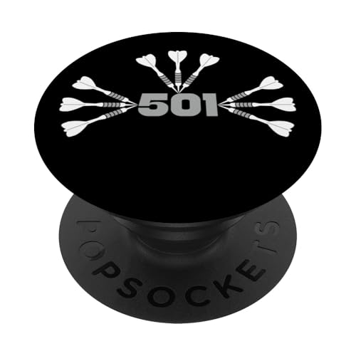 Darts Sports 501 - 9 Darts für ein perfektes Match 3 - Fan Fun PopSockets Klebender PopGrip Darts Sports 501 - 9 Darts für ein perfektes Match 3 - Fan Fun PopSockets Klebender PopGrip von EDDArt