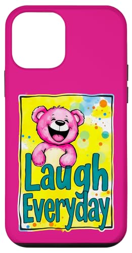 Ein süßer Teddybär - Laugh Everyday 1 - Fan Fun Hülle für iPhone 12 mini Ein süßer Teddybär - Laugh Everyday 1 - Fan Fun Hülle für iPhone 12 mini von EDDArt