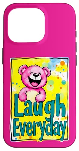 Ein süßer Teddybär - Laugh Everyday 1 - Fan Fun Hülle für iPhone 16 Pro Ein süßer Teddybär - Laugh Everyday 1 - Fan Fun Hülle für iPhone 16 Pro von EDDArt