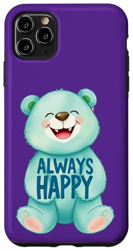 Ein süßer Teddybär ist immer glücklich 1 – Fan Fun Hülle für iPhone 11 Pro Max Ein süßer Teddybär ist immer glücklich 1 – Fan Fun Hülle für iPhone 11 Pro Max von EDDArt