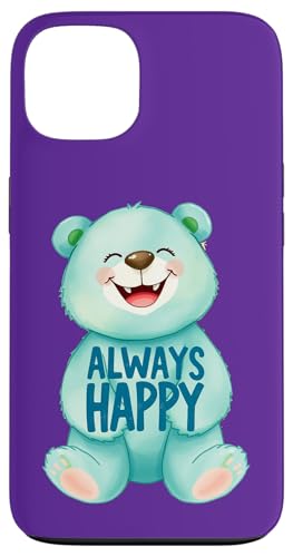 Ein süßer Teddybär ist immer glücklich 1 – Fan Fun Hülle für iPhone 13 Ein süßer Teddybär ist immer glücklich 1 – Fan Fun Hülle für iPhone 13 von EDDArt