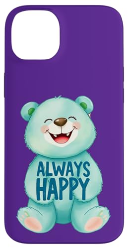 Ein süßer Teddybär ist immer glücklich 1 – Fan Fun Hülle für iPhone 14 Plus Ein süßer Teddybär ist immer glücklich 1 – Fan Fun Hülle für iPhone 14 Plus von EDDArt