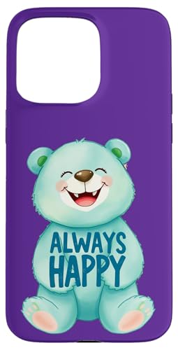 Ein süßer Teddybär ist immer glücklich 1 – Fan Fun Hülle für iPhone 15 Pro Max Ein süßer Teddybär ist immer glücklich 1 – Fan Fun Hülle für iPhone 15 Pro Max von EDDArt