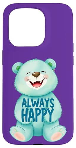 Ein süßer Teddybär ist immer glücklich 1 – Fan Fun Hülle für iPhone 15 Pro Ein süßer Teddybär ist immer glücklich 1 – Fan Fun Hülle für iPhone 15 Pro von EDDArt