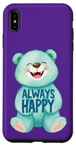 Ein süßer Teddybär ist immer glücklich 1 – Fan Fun Hülle für iPhone XS Max Ein süßer Teddybär ist immer glücklich 1 – Fan Fun Hülle für iPhone XS Max von EDDArt