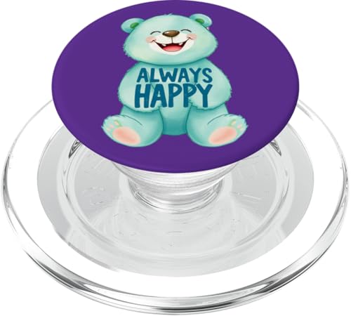 Ein süßer Teddybär ist immer glücklich 1 – Fan Fun PopSockets PopGrip für MagSafe Ein süßer Teddybär ist immer glücklich 1 – Fan Fun PopSockets PopGrip für MagSafe von EDDArt