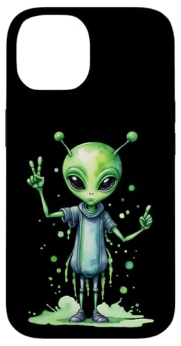 Fearful Alien Comes in Peace - Fanspaß Hülle für iPhone 14 Fearful Alien Comes in Peace - Fanspaß Hülle für iPhone 14 von EDDArt
