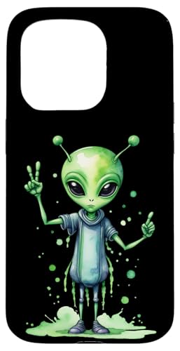 Fearful Alien Comes in Peace - Fanspaß Hülle für iPhone 15 Pro Fearful Alien Comes in Peace - Fanspaß Hülle für iPhone 15 Pro von EDDArt