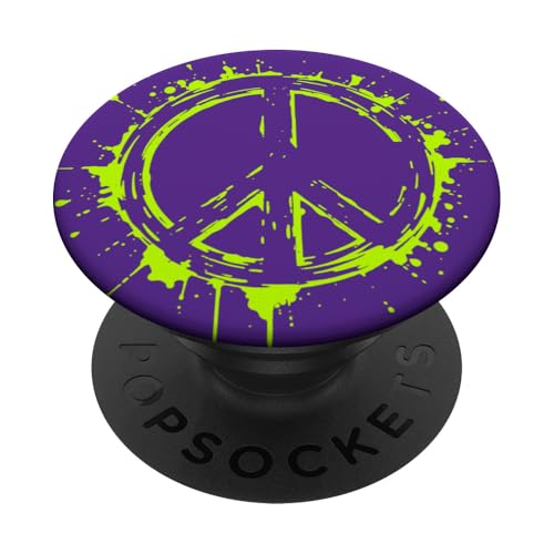 Friedenssymbol mit Spritzern 4 - Fan Fun PopSockets Klebender PopGrip Friedenssymbol mit Spritzern 4 - Fan Fun PopSockets Klebender PopGrip von EDDArt