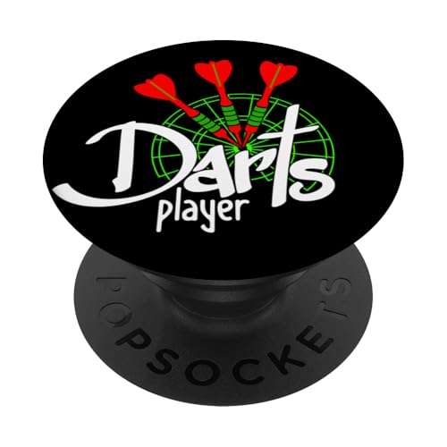 Sportausrüstung - 3 Darts - Dartspieler 2 - Fan Fun PopSockets Klebender PopGrip Sportausrüstung - 3 Darts - Dartspieler 2 - Fan Fun PopSockets Klebender PopGrip von EDDArt