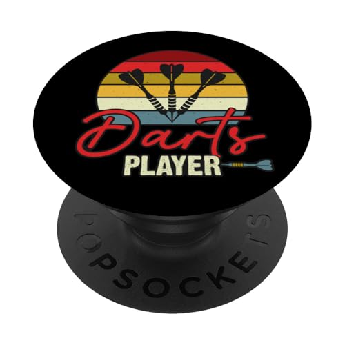 Sportausrüstung - Dartspieler 1 - Fan Fun PopSockets Klebender PopGrip von EDDArt