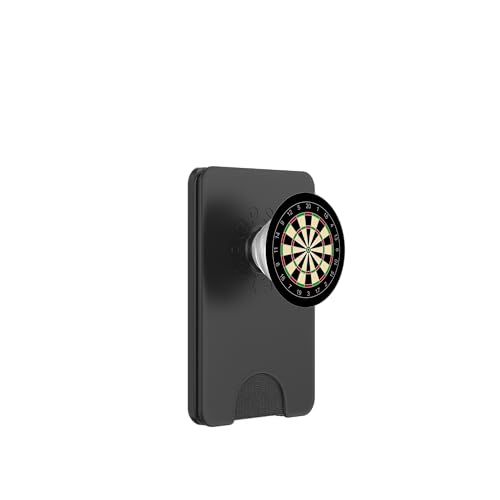 Sportausrüstung - Farbige Dartscheibe 1 - Fan Fun PopSockets PopWallet für MagSafe von EDDArt