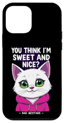 Süße weiße Katze – Sweet Bad Fehler 1 – Fan Fun Hülle für iPhone 12 mini Süße weiße Katze – Sweet Bad Fehler 1 – Fan Fun Hülle für iPhone 12 mini von EDDArt