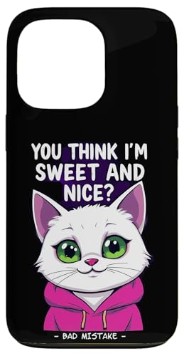 Süße weiße Katze – Sweet Bad Fehler 1 – Fan Fun Hülle für iPhone 13 Pro Süße weiße Katze – Sweet Bad Fehler 1 – Fan Fun Hülle für iPhone 13 Pro von EDDArt