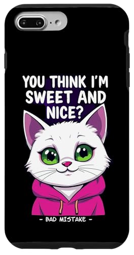 Süße weiße Katze – Sweet Bad Fehler 1 – Fan Fun Hülle für iPhone 7 Plus/8 Plus Süße weiße Katze – Sweet Bad Fehler 1 – Fan Fun Hülle für iPhone 7 Plus/8 Plus von EDDArt