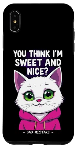 Süße weiße Katze – Sweet Bad Fehler 1 – Fan Fun Hülle für iPhone XS Max Süße weiße Katze – Sweet Bad Fehler 1 – Fan Fun Hülle für iPhone XS Max von EDDArt