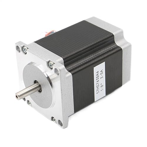 Schrittmotor, CNC NEMA23 Schrittmotor 57x76mm 1,89 Nm 4-Leiter 1,8 Grad Nema 23 Motor 3A 270Oz-in for CNC-Maschine und 3D-Drucker(8mm) von EDEDE
