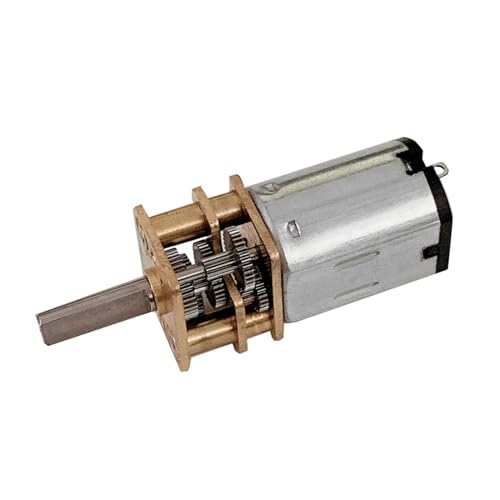Schrittmotor, GA12-N20 DC 3 V 6 V 12 V Mikro-Metallgetriebemotor Zahnradgetriebemotor 30 U/min 50 U/min 60 U/min 100 U/min 150 U/min 200 U/min 300 U/min 600 U/min 1000 U/min(5RPM,3V) von EDEDE