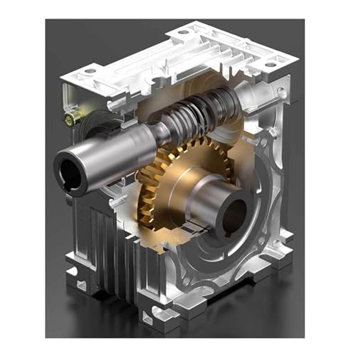 Schrittmotor, High Torque World Gear Reducer Motor NMRV063 World Gear Reducer Verzögerungsverhältnis 5: 1 bis 100: 1 for CNC-Geräte-Schrittmotor(100 to 1,NEMA34-86x86) von EDEDE