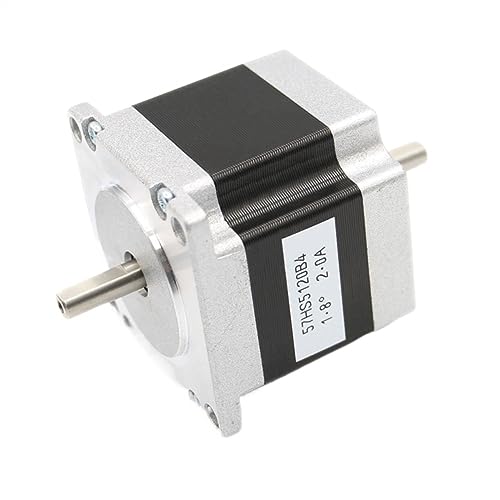 Schrittmotor, NEMA23 Schrittmotor Doppelwelle 57X51mm 2,0 A 1,1 Nm Schrittmotor 157Oz-in Doppelwelle Nema 23 CNC for 3D-Drucker von EDEDE