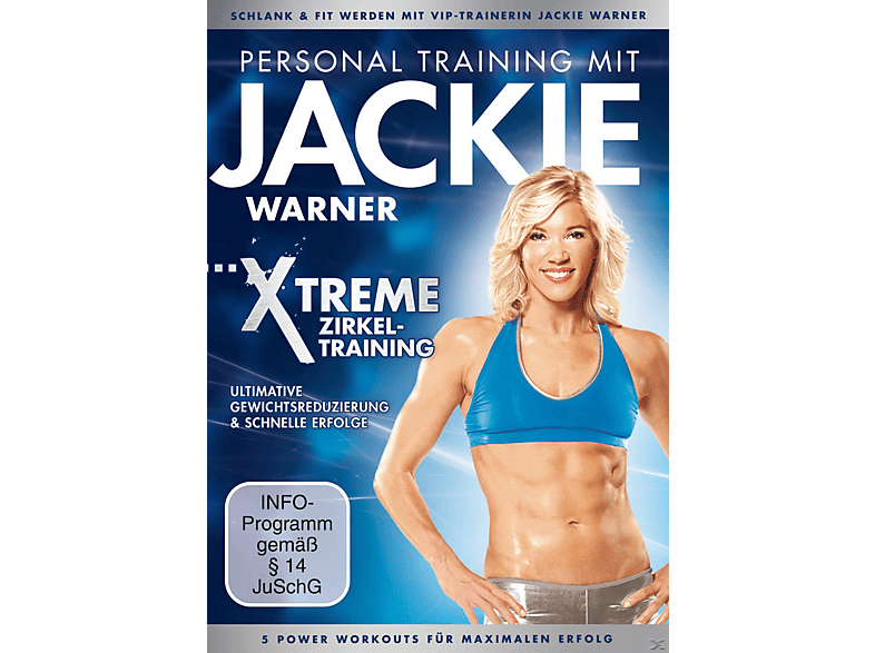 Personal Training mit Jackie Warner Xtreme Zirkeltraining DVD von EDEL MOTIO