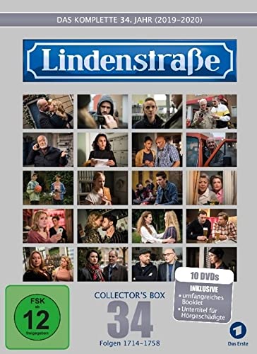 Lindenstraße - Das komplette 34. Jahr (Collector's Box, 10 DVDs) von EDEL Music Entertainmen