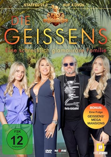 Eine Schrecklich Glamouröse Familie - Die Geissens-Staffel 21.2 (4 DVD) von EDEL Music & Entertainm.