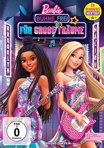 Barbie: Bühne frei für große Träume - Die DVD zum Film (Limited Edition im hochwertigen Glitzerschuber) von EDEL Music & Entertainmen