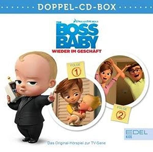 Boss Baby - Wieder im Geschäft - Doppel-Box (Folge 1 + 2) - Die Original-Hörspiele zur TV-Serie von EDEL Music & Entertainmen