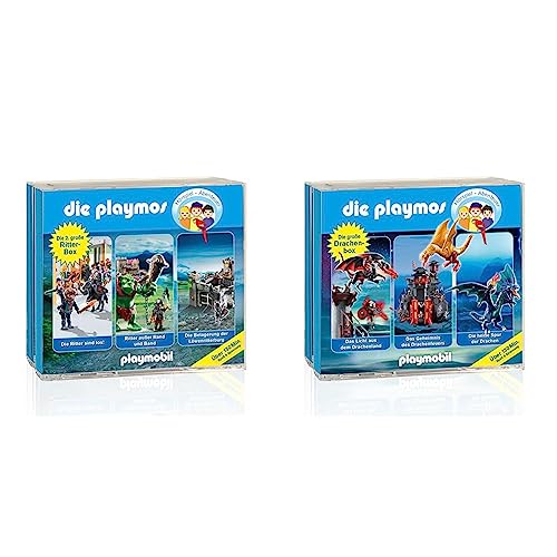 Die Playmos - Die 2. große Ritterbox (Original Playmobil Hörspiele) & Die Playmos - Die große Drachenbox(Original Playmobil Hörspiele) von EDEL Music & Entertainmen