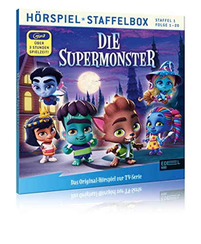 Die Supermonster - mp3-Staffelbox 1 (Folgen 1 - 20) - Die Original-Hörspiele zur TV-Serie von EDEL Music & Entertainmen