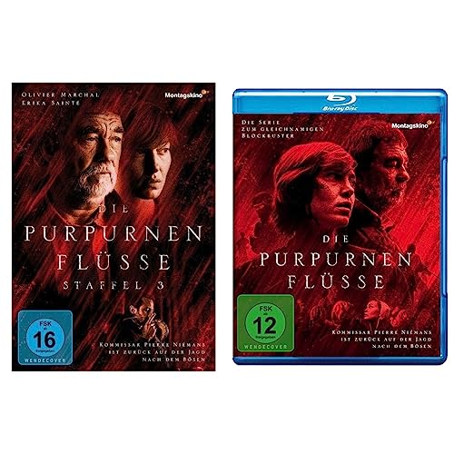 Die purpurnen Flüsse - Staffel 3 (DVD) & Die purpurnen Flüsse - Staffel 1 [Blu-ray] von EDEL Music & Entertainmen