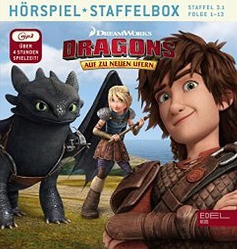 Dragons - Auf zu neuen Ufern - mp3-Staffelbox 3.1 - Das Original-Hörspiel zur TV-Serie (Folgen 1 - 13) von EDEL Music & Entertainmen