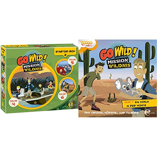 Go Wild! Mission Wildnis - Starter-Box 2 (4 - 6) - Die Original-Hörspiel zur TV-Serie & Go Wild! - Mission Wildnis - %22Ein Koala in der Wüste%22, Das Original-Hörspiel zur TV-Serie, Folge 7 von EDEL Music & Entertainmen