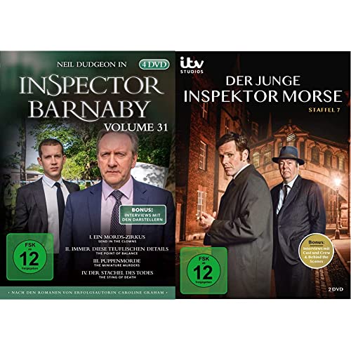 Inspector Barnaby Vol. 31 [4 DVDs] & Der Junge Inspektor Morse-Staffel 7 [2 DVDs] von EDEL Music & Entertainmen