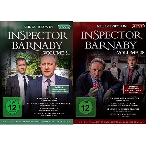Inspector Barnaby Vol. 31 [4 DVDs] & Inspector Barnaby, Vol. 28 [4 DVDs] von EDEL Music & Entertainmen
