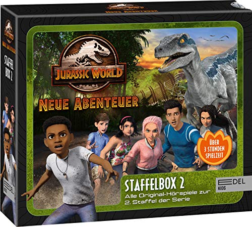 Jurassic World - Neue Abenteuer: Alle Original-Hörspiele zur 2. Staffel (Folge 9 - 16) - [Hörspiel-Staffelbox mit 3 CDs] von EDEL Music & Entertainmen