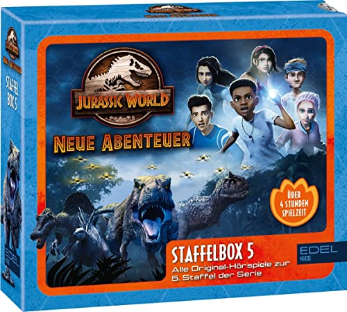 Jurassic World - Neue Abenteuer: Alle Original-Hörspiele zur 5. Staffel (Folge 38 - 49) - [Hörspiel-Staffelbox mit 3 CDs] von EDEL Music & Entertainmen