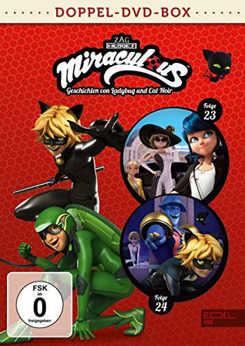 Miraculous - Geschichten von Ladybug und Cat Noir - Doppel-DVD-Box (Folgen 23 + 24) von EDEL Music & Entertainmen