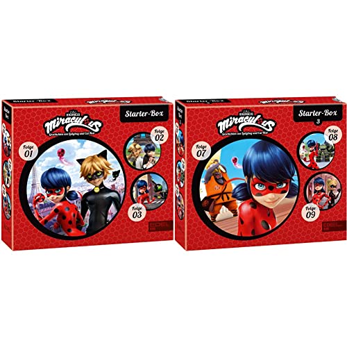 Miraculous - Starter-Box (1 - 3) - Die Original-Hörspiele zur TV-Serie & Miraculous - Starter-Box 3 (7 - 9) - Die Original-Hörspiele zur TV-Serie von EDEL Music & Entertainmen