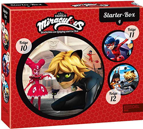 Miraculous - Starter-Box 4 (10 - 12) - Die Original-Hörspiele zur TV-Serie von EDEL Music & Entertainmen