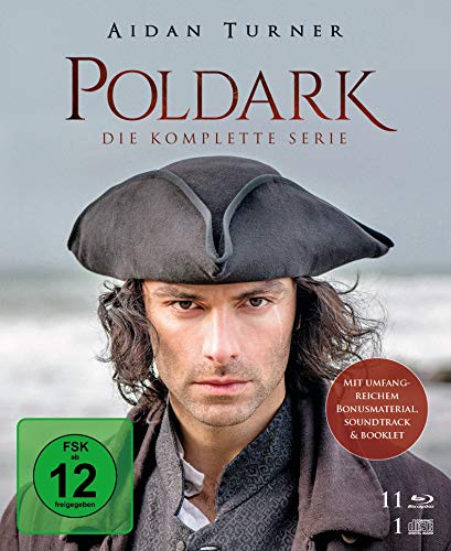 Poldark - Die komplette Serie [11 Blu-ray + 1 CD] von EDEL Music & Entertainmen