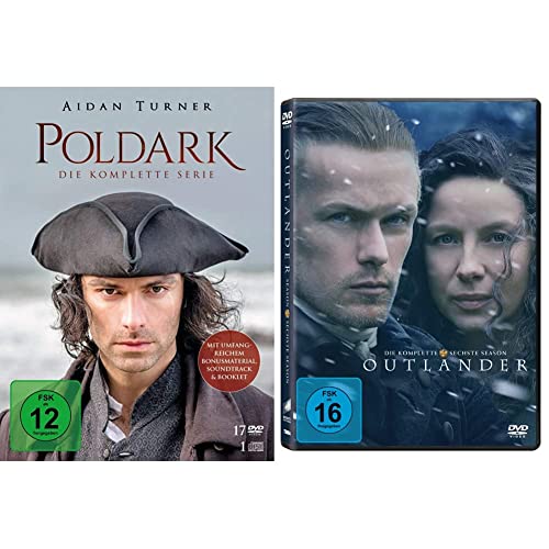 Poldark - Die komplette Serie [17 DVDs + 1 CD] & Outlander - Die komplette sechste Season [4 DVDs] von EDEL Music & Entertainmen
