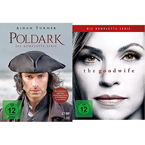 Poldark - Die komplette Serie [17 DVDs + 1 CD] & The Good Wife - Die komplette Serie [42 DVDs] von EDEL Music & Entertainmen